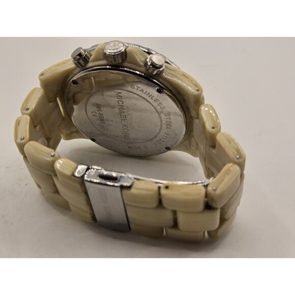 Michael Kors 49mm MK- 5598 Ladies' Watch. Box + Papers. New Battery. 6.25" Band - Picture 12 of 15